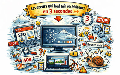 Les erreurs qui font fuir vos visiteurs en 3 secondes